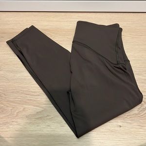 Spanx Booty Boost 7/8 Leggings Sz M Color Bark